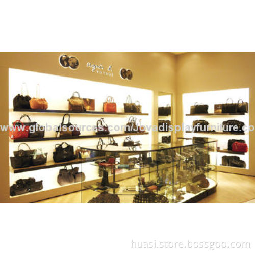 Bag display showcase for name handbag shop decorationNew